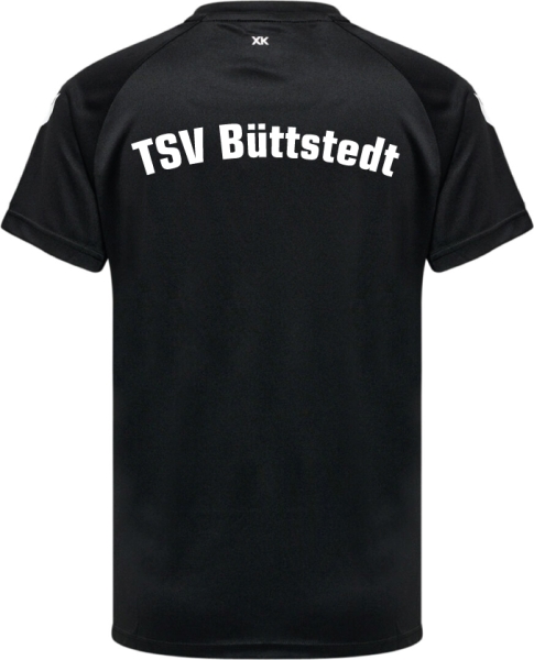 Damen Trainingsshirt TSV Büttstedt - Hummel Core XK Poly Shirt - Schwarz